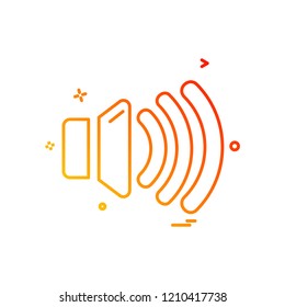 User interface button icon design vector