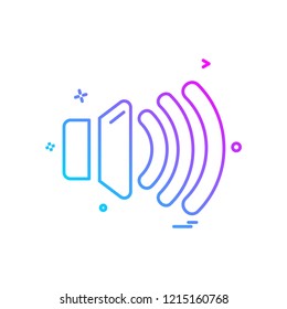 User interface button icon design vector