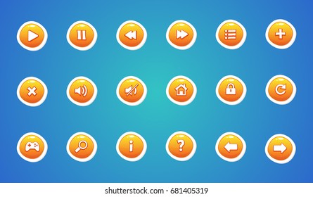 , user interface buttons
