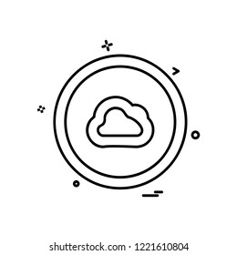 User Interface buttons icon design vector