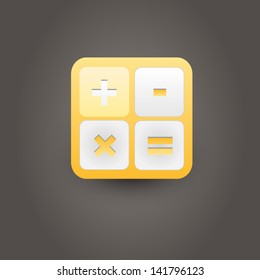 User interface calculator icon