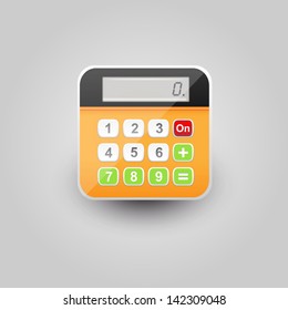 User interface calculator icon