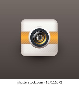 User interface camera icon