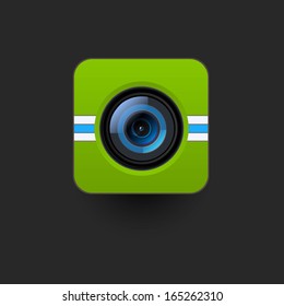 User interface camera icon 