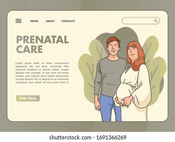 user interface design about prenatal care