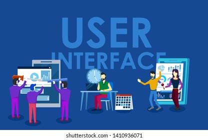 User interface design and apps development.