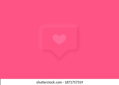 User interface element for mobile app. Like Notifications