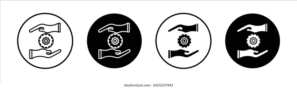 User interface flat line icon set. User interface Thin line illustration vector