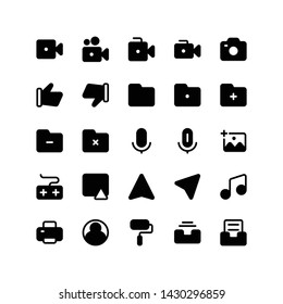 user interface glyph icon, 32 px, 2 pt outline