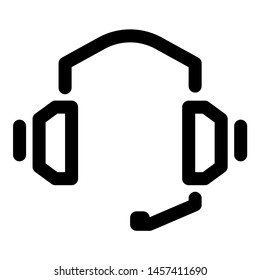 user interface headphone icon for any purpose