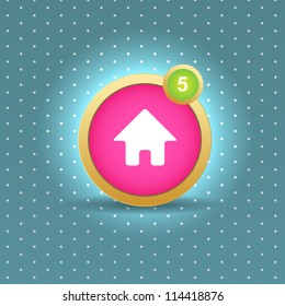 User interface home button