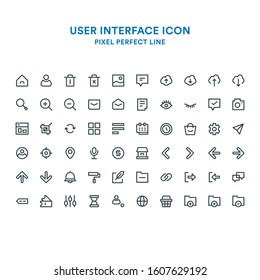 User interface icon 0.1 for any purpose, can use for web or mobile app presentation