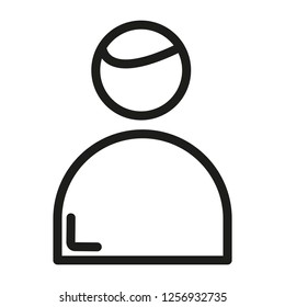 user interface icon with black outline style,modern and perfect shape