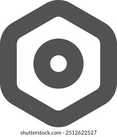 User interface icon bold outline style for business