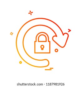 User Interface icon design vector