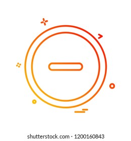 User Interface icon design vector