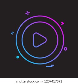 User Interface icon design vector
