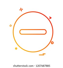 User Interface icon design vector