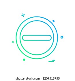 User Interface icon design vector