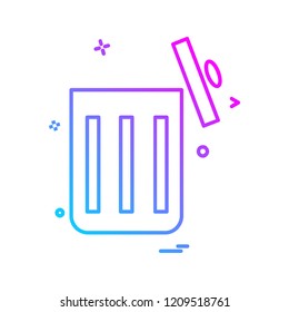 User Interface icon design vector