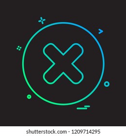 User Interface icon design vector