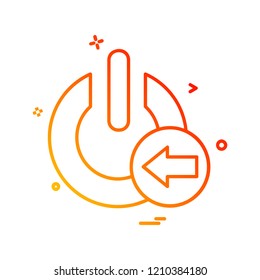 User Interface icon design vector