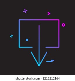 User Interface icon design vector