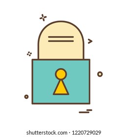 User Interface icon design vector