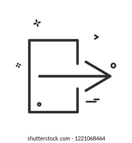 User Interface icon design vector