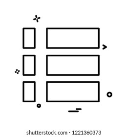 User Interface icon design vector