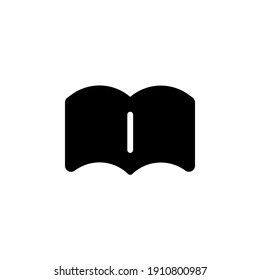 User Interface Icon. Glyph Icon Style. Basic Icon. Book Icon