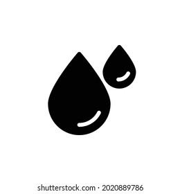 User Interface Icon. Glyph Icon Style. Basic Icon. Water Icon