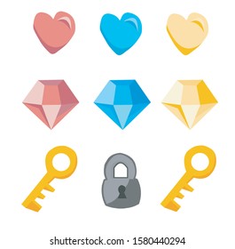  user interface icon for mobile or computer game design