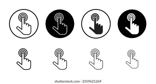 User interface icon Thin line flat illustration