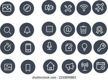 User Interface icon vector design