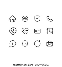 User interface icons, eps 10