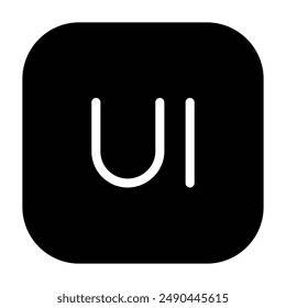 user interface icons with line design, line icons. UI related vector illustration with simple design isolated on white background