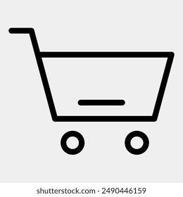 user interface icons with line design, line icons. UI vector illustration with simple design isolated on white background