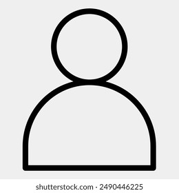 iconos de interfaz de usuario con diseño de línea, iconos de línea. ILUSTRACIÓN VECTORIAL de interfaz de usuario con diseño simple aislado sobre fondo blanco