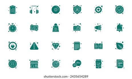 User interface icons set. Collection Of Web User Interface Vector Illustration