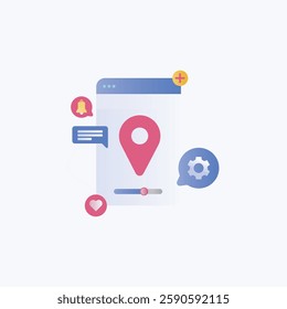 User Interface Illustration for design needs, Landing Pages, Animation, Apps, Presentations, Content Creator and other Promotions