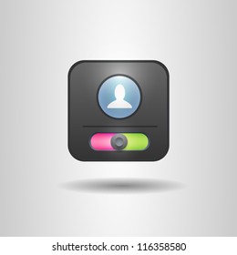 User interface incoming call menu