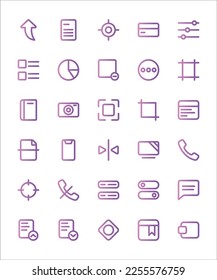 sitio web digital de interfaz de usuario