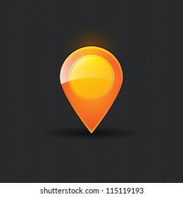 User interface map marker