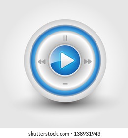 User interface media player
