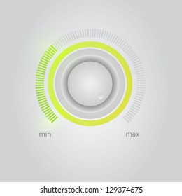 User interface scanning element for media player