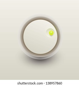 User interface scanning knob