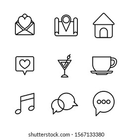 User interface and social media icon set, Multimedia apps communication digital marketing and internet theme Vector illustration