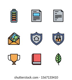 User interface and social media icon set, Multimedia apps communication digital marketing and internet theme Vector illustration