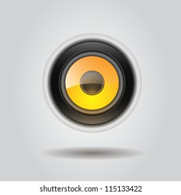 User interface speaker icon